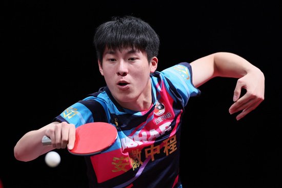 WTT重庆冠军赛男单1/8决赛：温瑞博3-1战胜特鲁斯·莫雷加德