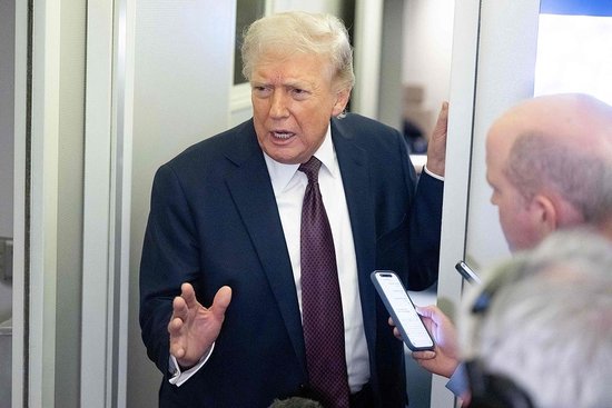 特朗普称在对伊军事行动中美以目标大体一致