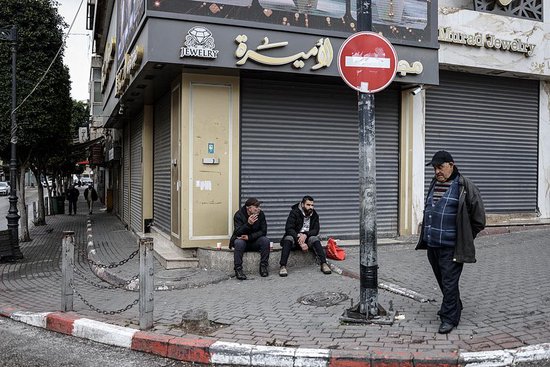 约旦河西岸多地民众抗议以色列通过“巴勒斯坦人死刑法案”