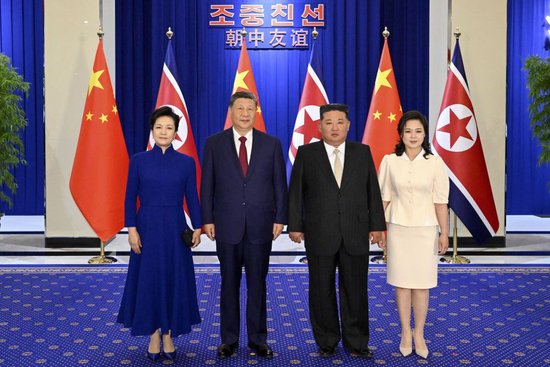 新华图讯丨习近平出席金正恩举行的欢迎宴会