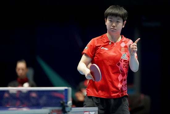 将战王艺迪！孙颖莎4-0陈幸同，晋级WTT美国大满贯女单四强