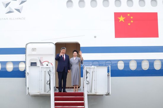 视频丨习近平抵达华盛顿对美国进行国事访问