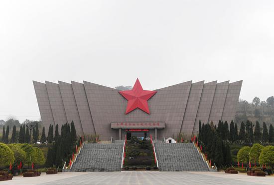 △这是位于广西全州的红军长征湘江战役纪念馆(2021年2月3日摄)。新华社记者 陆波岸 摄