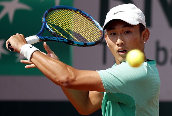 ATP250中国香港网球公开赛1/4决赛：商竣程0-2不敌布勃里克