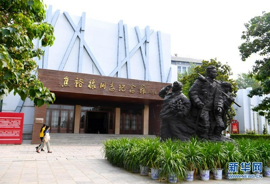  这是7月1日拍摄的焦裕禄同志纪念馆。新华社记者 郝源 摄