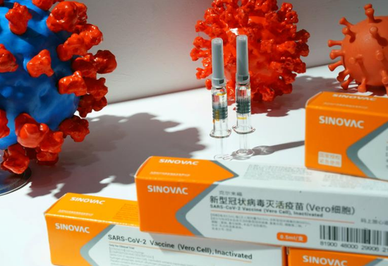 我国科兴生物出产的新冠疫苗(路透社)