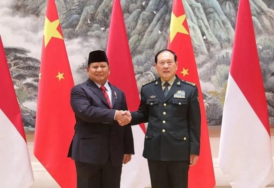 11月18日，国务委员兼国防部长魏凤和在西安会见了印度尼西亚国防部长普拉博沃