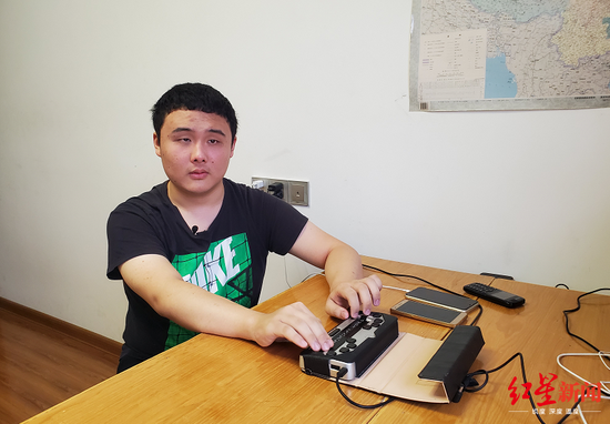 高考|635分盲人高考生昂子喻:未来想去特教学校当老师