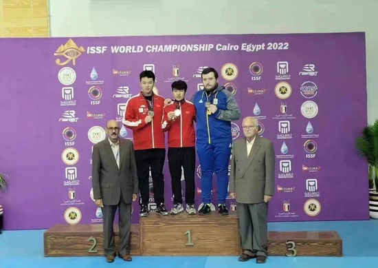中國射擊隊世錦賽再奪兩金 并獲兩個奧運席位