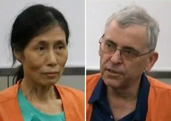  韩飞龙（右）与虞英曾