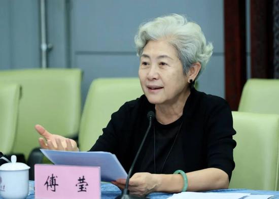 傅莹在钻研院成立大会上
