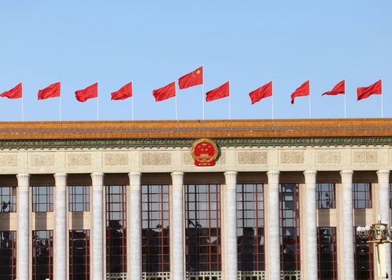  10月16日，中国共产党第二十次全国代表大会在北京人民大会堂开幕。新华社记者 李明 摄