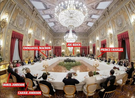 The seating arrangement for the dinner party took a lot of thought