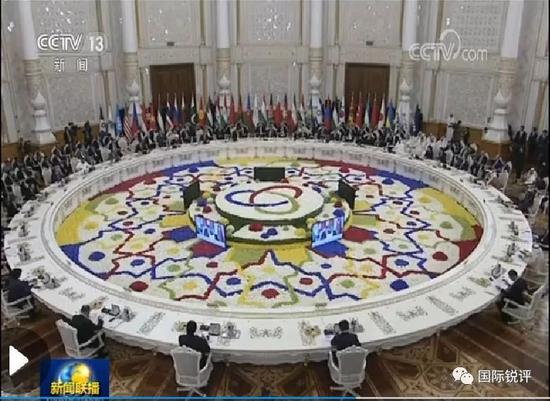 （亚洲相互协作与信任措施会议第五次峰会15日在塔吉克斯坦首都杜尚别举行，中国国家主席习近平出席峰会并发表重要讲话。图片来源：央视新闻）