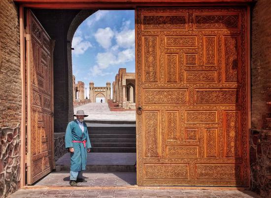拥有3000年建城史的吉萨尔古城，见证了塔吉克斯坦和中国的历史渊源。新华社记者王晔摄