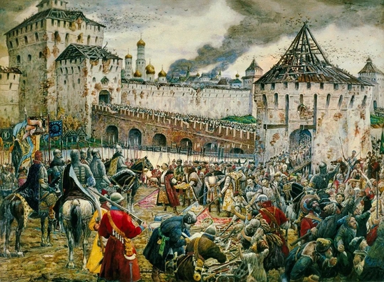 波兰-立陶宛军队曾在俄罗斯历史的“空位时期”入侵并占领了莫斯科