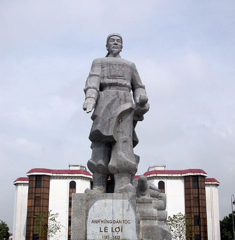越南后黎朝开国之君黎利铜像