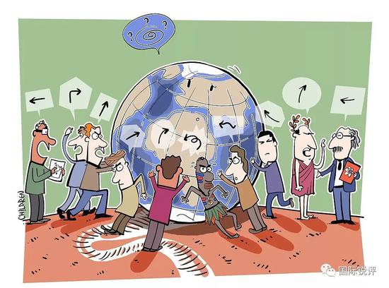 他试图解释文明间的冲突这一事实,告诫西方不要试图用西方