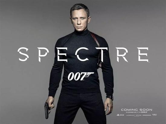 没了美艳的“邦女郎” 007将成为一名黑人女性? 2015年上映的《007:幽灵》。