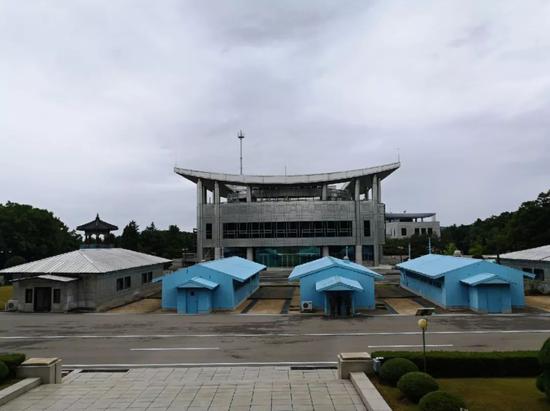 板门店朝韩非军事区.新华社记者杜白羽摄