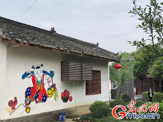 微视频:一分钟领略绵竹年画村“画景”_新浪新闻
