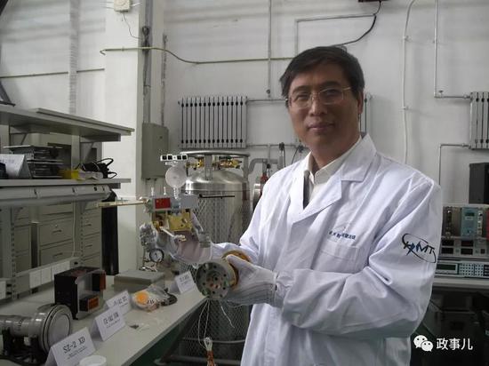 2014年1月21日，王焕玉在高能所空间项目实验