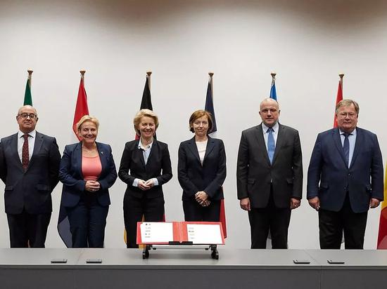 ▲欧盟9国签署“欧洲干预倡议”