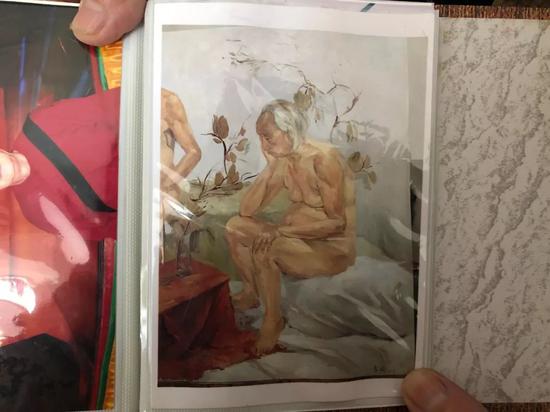 成都人体模特:成都最老模:到90岁 辗转于四川近20所高校 王肃中画像。新京报记者杜雯雯 摄