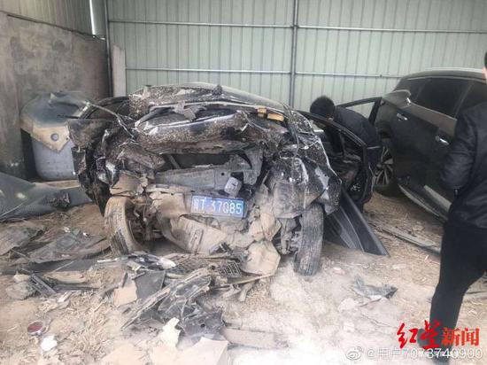 被追尾車輛