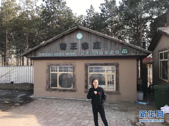这是黑龙江省兰西县兰西镇林盛村贫困户村民开办的农家乐饭馆（4月3日摄）。新华社记者 程子龙 摄