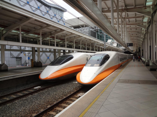 [资料图:台湾高铁]