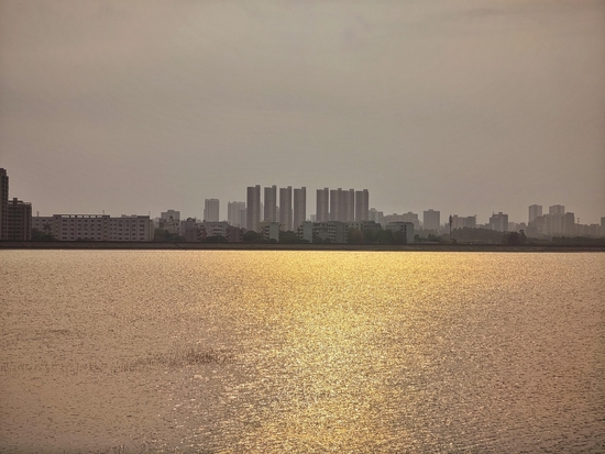 △位于广东湛江徐闻县城以东的大水桥水库。（总台央广记者潘毅拍摄）