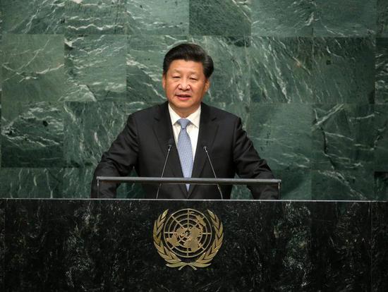2015年9月28日，习近平出席第70届联合国大会一般性辩论并发表重要讲话