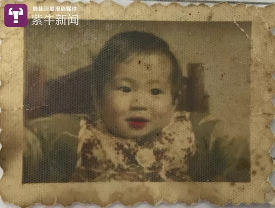 张瑾小时候的照片
