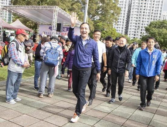 1544254611829226.jpg 朱立伦说,他的规划就是珍惜25日前每镇日为市民服务的机会。(图源:台媒)