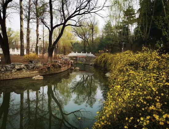 北京小汤山医院院内景色（央广网发 北京小汤山定点医院供图）