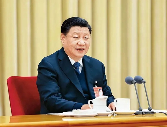 2021年12月8日至10日,中央经济工作会议在北京举行。习近平出席会议并发表重要讲话。新华社记者 鞠鹏 摄