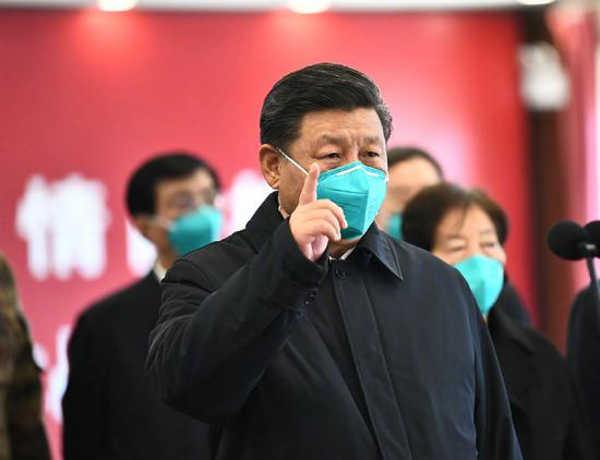 3月10日，习近平专门赴湖北省武汉市考察新冠肺炎疫情防控工作。