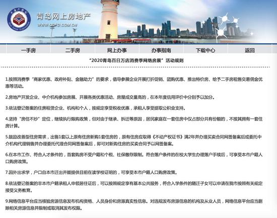 促销式松绑限购?青岛楼市新政释放重要信号