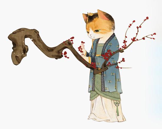 大年初三赤口日小新画新年 新浪新闻