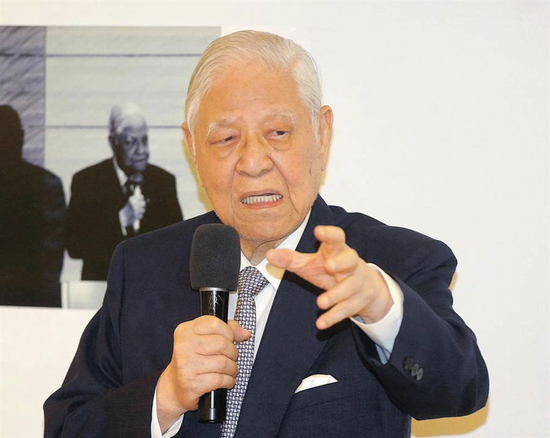 李登辉(图源:台湾“中时电子报”)