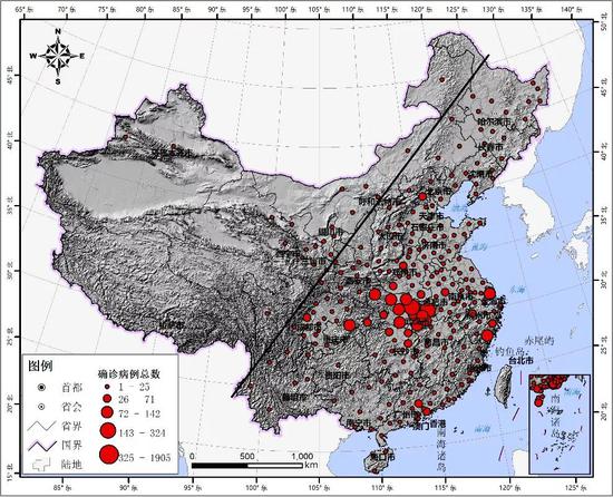 可能会说谎的地图重新审视全国疫情的地理格局