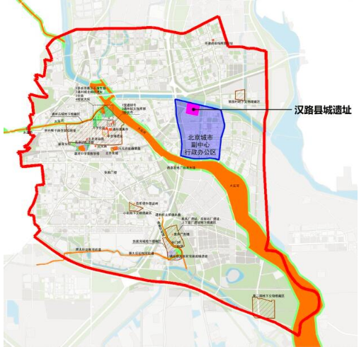 说到古城,就不得不追溯通州文化起源——路县故城遗址片区.