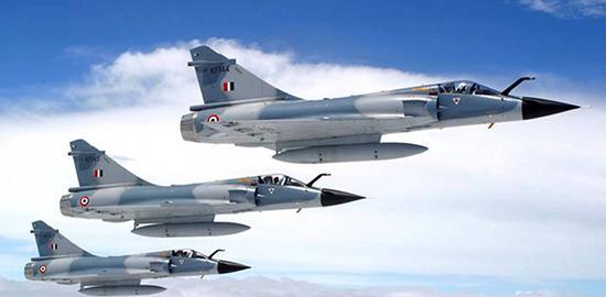 印度空军幻影-2000战机机群。