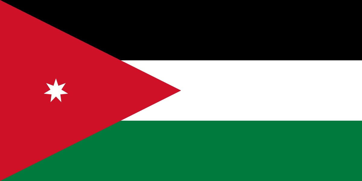 伊拉克迎约旦国王 错挂巴勒斯坦国旗
