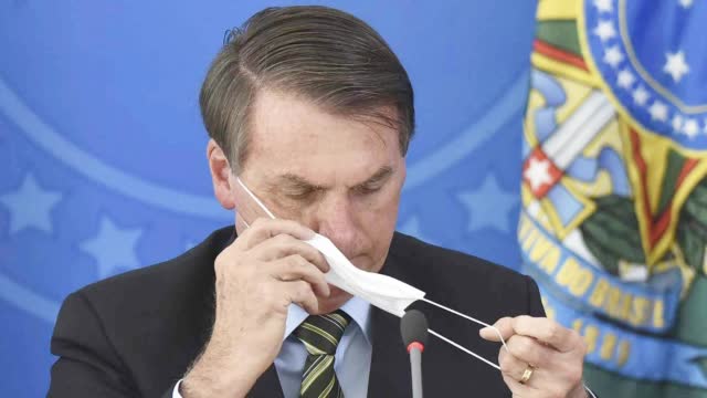 巴西总统：不信口罩能防病毒 巴西人也不用打疫苗