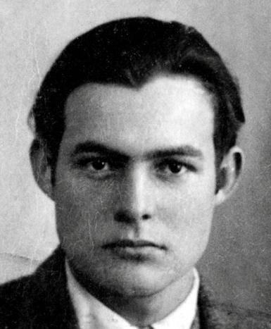 可是,一说起"海明威",他却是这样的