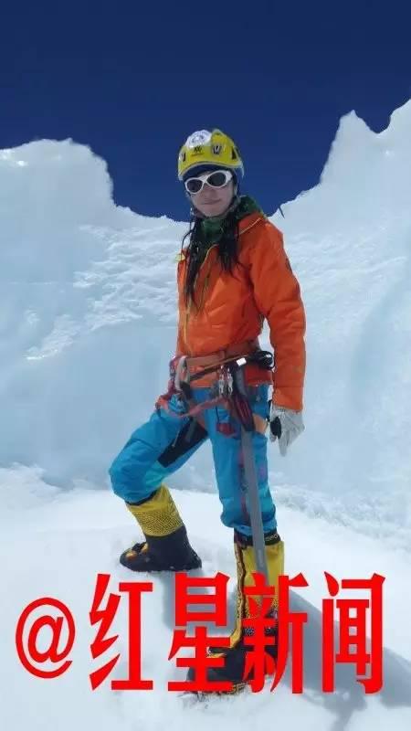 登山家:有土豪登珠峰只会花钱 氧气瓶都不会换 登山组织者、登顶珠峰的首位新疆女性麦子(麦子本人供图)