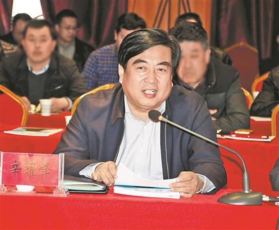 陕西佳县县委书记辛耀峰接受组织审查图简历