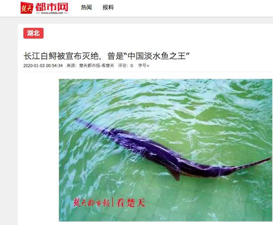 楚天都市報報道截圖
